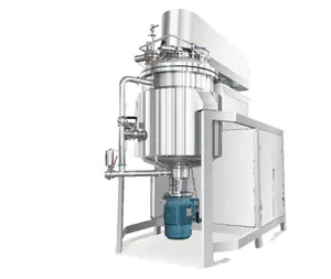 Washing Gel Production Use Bottom Design Homogenizer Emulsifying Mixer for Liquid Detergent 500L 1000L