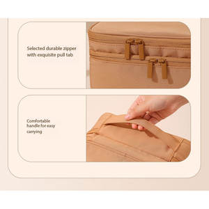 Bolsa de Cosméticos de Tela Oxford, Estilo Japonés y Coreano, Portátil, Caja de Almacenamiento de Gran Capacidad, Impermeable, para Mujer - Product Image 5
