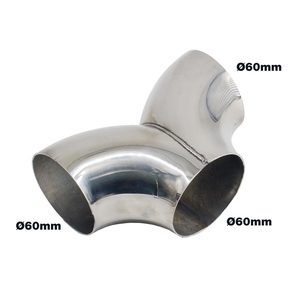 Sistema di Scarico Tuning Simoni Racing ST60 con Raccordo a T ID 60mm - Product Image 1