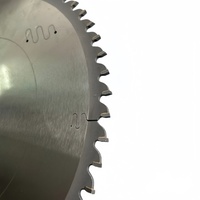Lame de scie TCT pour découpe de matériaux non ferreux, en aluminium, plastique, surface solide en mélamine, denture TCG 64T 72T, 260 mm, Europe
