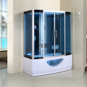 ห้องอบไอน้ำพร้อมคอมโบซาวน่าสำหรับนวดพลังน้ำในห้องน้ำสุดหรู - Product Image 1