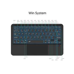 Housse clavier AZERTY français pour <span class=keywords><strong>Samsung</strong></span> <span class=keywords><strong>Tab</strong></span> S8 + <span class=keywords><strong>S7</strong></span> <span class=keywords><strong>S7</strong></span> + S7FE S6 Lite A8 10.5 A7 A6 A7 Lite pour <span class=keywords><strong>Samsung</strong></span> Case AZERTY Keyboard - Product Image 4
