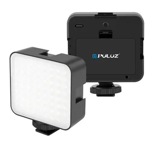 Precio de fábrica PULUZ 64LED 5W Luz de relleno de empalme de video para cámara/videocámara Fotografía Luz de relleno