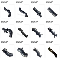 Grosir Pabrik 17881-62111 Selang & Pipa Intake Udara Karet untuk Toyota Coaster 1999-2006 4.2L 1HZ Diesel Pipa Pembersih Udara