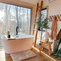 Chine Maison Préfabriqué Moderne Modulaire Mobile Petite Cabine Kit Un Cadre Triangle Maison Airbnb