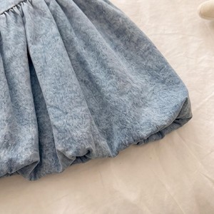 TongXingYuan Girls Denim Sleeveless Dress Tulip Skirt Breathable Summer Wear - Product Image 4