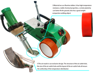 Nhà Máy Giá Điều kiện Mới dập nổi <span class=keywords><strong>geomembrane</strong></span> Máy hàn <span class=keywords><strong>PVC</strong></span> & vải nhựa thợ hàn thiết bị - Product Image 2