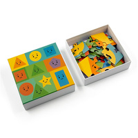 Jouets de puzzle éducatifs pour enfants en matériaux sûrs, personnalisables par l'OEM, 300 pièces, puzzle de train pour bébés et tout-petits