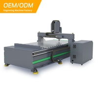 Routeur CNC ATC 2130 6012 avec changeur d'outils à disque linéaire PTP pour le bois, les verres et les meubles en bois