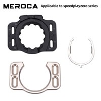 Kit de pince de plaque d'accessoires de pédale de remplacement Lollipop Lock conçu pour une utilisation améliorée sur les vélos de route