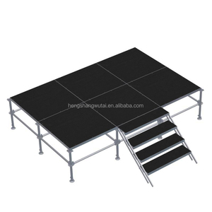 Trống đứng thép cầm tay bằng gỗ sân khấu nền tảng gỗ đồ nội thất buổi hòa nhạc sân khấu - Product Image 1