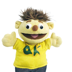 Marionnette à main en peluche personnalisée unisexe amusante pour bébés et enfants, en coton PP, pour les 0-24 <span class=keywords><strong>mois</strong></span> et 8-13 ans - Product Image 1