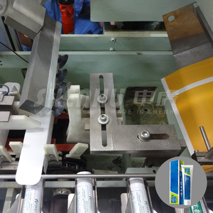 Tự động 12 cái đầy màu sắc phấn trắng <span class=keywords><strong>cartoning</strong></span> Máy Trường bút bút chì hộp carton máy đóng gói - Product Image 6