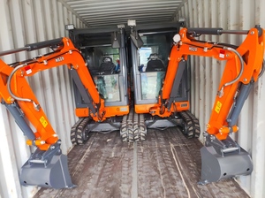 2026 Nieuwe Herestrong Merkfabriek levert HS20 2 ton hydraulische minigraafmachine met Kubota-motor, compacte graafmachines met cabine - Product Image 3