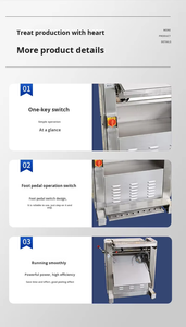 Machine à peler la peau de porc électrique personnalisable, dégraissante pour viande de bœuf, 220V, neuve, pour l'élimination de la graisse de porc - Product Image 2