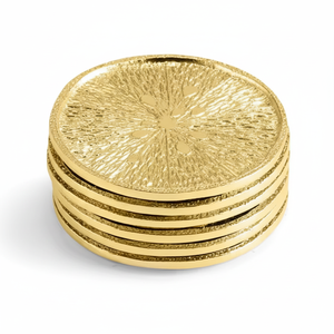 Posavasos de metal duraderos con estilo para regalo, regalo de devolución, aniversario de boda, regalo de cumpleaños, inauguración de la casa Diwali - Product Image 1