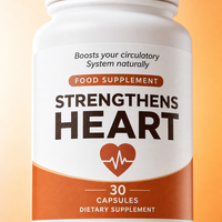 Hartgezondheid Co-enzym Q10 capsules voor volwassenen, ondersteunt verbeterde botdichtheid, 30 capsules, niet voor zwangere vrouwen