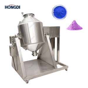 Mélangeur à double cône entièrement en acier inoxydable personnalisé avec système de pulvérisation de liquide, mélangeur de précision pour revêtement en poudre pour produits chimiques et alimentaires - Product Image 2