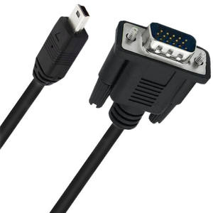 Câble VGA vers <span class=keywords><strong>Mini</strong></span> <span class=keywords><strong>USB</strong></span> 5P/VGA D-SUB 15P Utilisation informatique Gaine en PVC Résolution 4K - Product Image 2