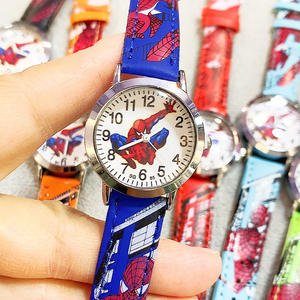 皮革石英表儿童儿童男童女童休闲时尚手链腕表钟表Relogio Garoto - Product Image 6