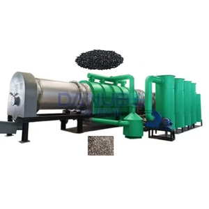Fabricante de Carbón Activado, Horno de Carbonización de Biomasa para Paja, Sorgo, Cáscara de Arroz, Carbonizador de Tambor Continuo - Product Image 1