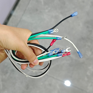 Anello isolante personalizzato terminale 18AWG 16AWG 14AWG cablaggio assemblaggio per batteria fotovoltaico filo terra - Product Image 6