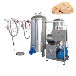 High Quality Turkey Quail Evisceration Poultry Equipment Machine For Sale Vacuum Lung Suction 2 Guns Chicken Duck