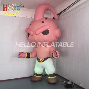 Modèle de personnage d'anime gonflable géant personnalisé, figurine de héros Super Saiyan pour exposition de bandes dessinées, publicité gonflable - Product Image 5