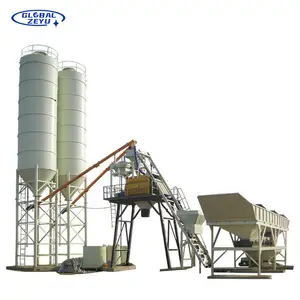 Factory Manufacture High Quality Ready Mixed Cement Batching Plant HZS60 In Low Price 60m3/h Wet Mix Concrete Batching Plant