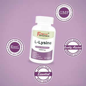 Extrait de L-Lysine de haute qualité Shecome, favorise l'énergie et l'immunité, complément alimentaire pour l'équilibre du L-Lysine, 60 comprimés pour adultes - Product Image 2