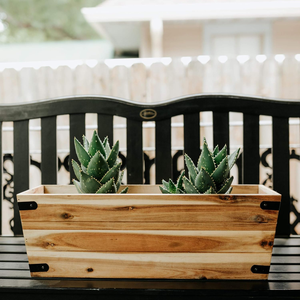 Villa <span class=keywords><strong>Acacia</strong></span> 24 pulgadas caja <span class=keywords><strong>de</strong></span> maceta <span class=keywords><strong>de</strong></span> madera Rectangular para vivero maceta decoración del hogar jardín Patio ventana caja <span class=keywords><strong>de</strong></span> soporte <span class=keywords><strong>de</strong></span> madera <span class=keywords><strong>de</strong></span> <span class=keywords><strong>Acacia</strong></span> - Product Image 3