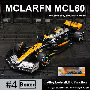 Auto a Escala 1:24 <span class=keywords><strong>McLaren</strong></span> F1 MC60 Gran Premio <span class=keywords><strong>de</strong></span> Gran Bretaña, Modelo Decorativo <span class=keywords><strong>de</strong></span> Metal para Colección, Exhibición y Regalo para Adultos y Niños - Product Image 2