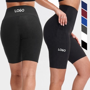 Custom Logo Booty <strong>Women's</strong> <strong>Shorts</strong> Yoga Running <strong>Cycling</strong> Workout Seamless Compression Biker Wholesale Gym <strong>Shorts</strong> - Product Image 1