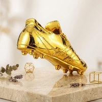 Trofi Sepatu Emas Sepak Bola yang Dapat Disesuaikan, Tersedia, Pengiriman 24 Jam, Teks Terukir, Hadiah Pemenang Pertandingan Sepak Bola