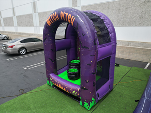 2025 Offres Spéciales extérieur drôle gonflable carnaval Sport jeu personnalisé Commercial balle lancer jeu de tir pour <span class=keywords><strong>Halloween</strong></span> - Product Image 3