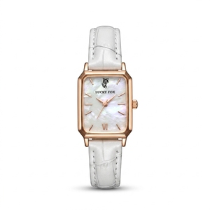 Reloj de Cuarzo Rectangular de Lujo para Mujer, Reloj de Pulsera Deportivo Vintage de Aleación, Movimiento Ronda, Esfera Elegante con Números Romanos - Product Image 2