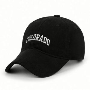 หมวกแก๊ปโค้ง 6 แผง โพลีเอสเตอร์ 100% ขายส่ง สำหรับผู้หญิง ฤดูใบไม้ผลิ ฤดูร้อน กีฬากลางแจ้ง ป้องกันแสงแดด - Product Image 1