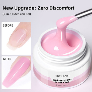 Nuevo Set de Gel para Extensión de Uñas, Kit de Manicura con Esmalte de Gel UV LED Removible, Ideal para Principiantes, para Salón de Uñas, Venta al por Mayor, Suministro Transfronterizo - Product Image 3