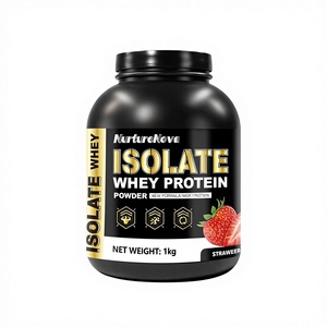 Proteína de Suero de Leche Aislada para Exportación Transfronteriza, Píldoras de Proteína de Suero para Fitness, 1 kg, Mejora la Densidad Ósea - Product Image 1