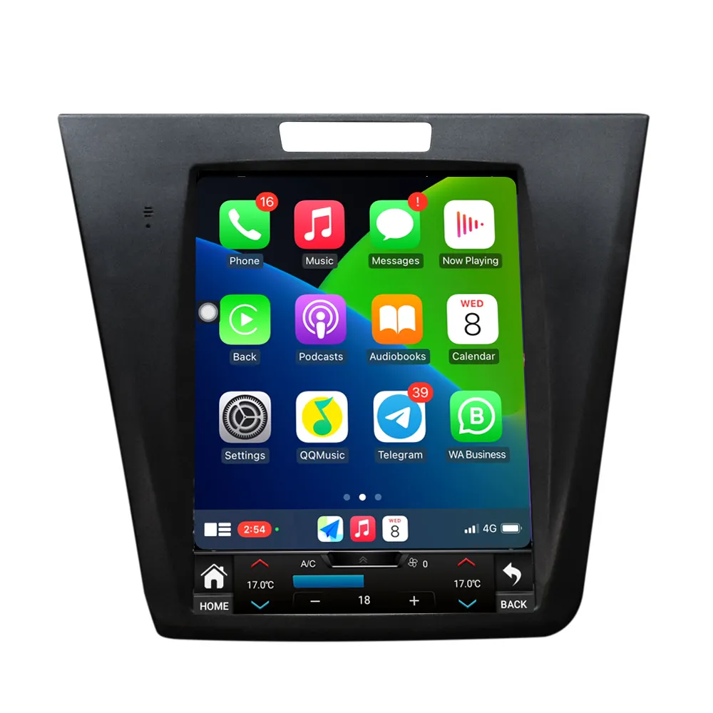 Navitech Android12 테슬라 스크린 Carplay 혼다 Acura ilx 2013-2018 자동차 플레이어 GPS Navi 유닛 스테레오 라디오 레코더 자동