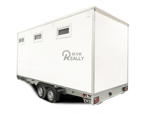 Remolque de baño de ducha pública móvil de lujo para exteriores VIP, remolque de baño Glamping, caravana, remolque de baño portátil para exteriores - Product Image 2