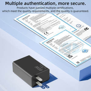GaN Schnellladegerät UK EU US USB-C 65 Watt PPS Schnellladung PD 65W GaN-Ladegerät für Typ-C Laptop iPhone iPad MacBook UAV - Product Image 4