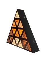 JORGOS R2 LED Lumière de fond de scène rétro à matrice triangulaire à épissure sans soudure