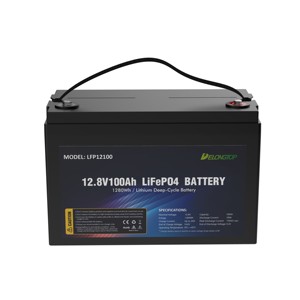 Batería de Litio Hierro con BMS Integrado de Larga Duración, 12V 100ah, con Carcasa Impermeable, Paquete de Baterías LFP12100 Lit - Product Image 1