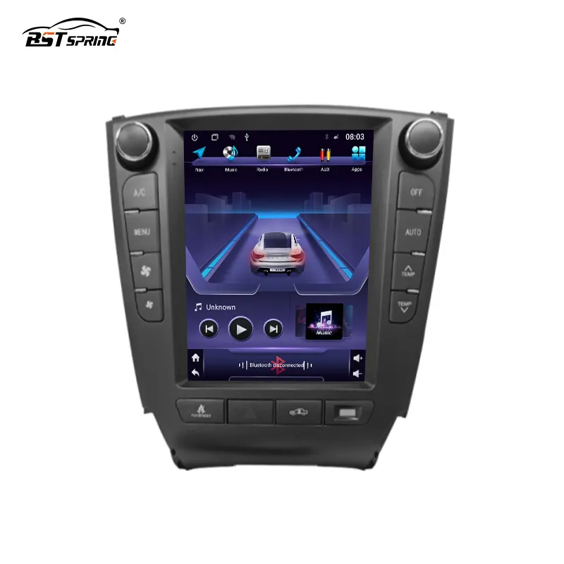 Tesla Style Android Autoradio Audio für Lexus IS Auto DVD Multimedia Player Navigation