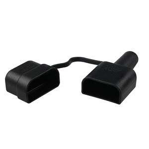 Prix de gros pièces auxiliaires couvercle anti-poussière <span class=keywords><strong>manchon</strong></span> noir <span class=keywords><strong>gaine</strong></span> rouge avec capuchon <span class=keywords><strong>pour</strong></span> connecteur 2 pôles 50A - Product Image 1