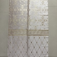 Vente directe usine – Tissu d'ameublement 100 % polyester, estampage à chaud, dorure à la feuille d'or, velours hollandais pour canapé