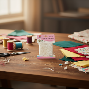 Encaje Hecho a Mano de 0.7M con Cinta de 5.5cm de Largo para Manualidades - Product Image 3