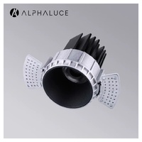LED blanc froid, garantie 3 ans, profilé 100 mm, mini spot 90 mm tricolore, Dali2 Dt8 220v sans cadre 50hz, downlight sans bordure