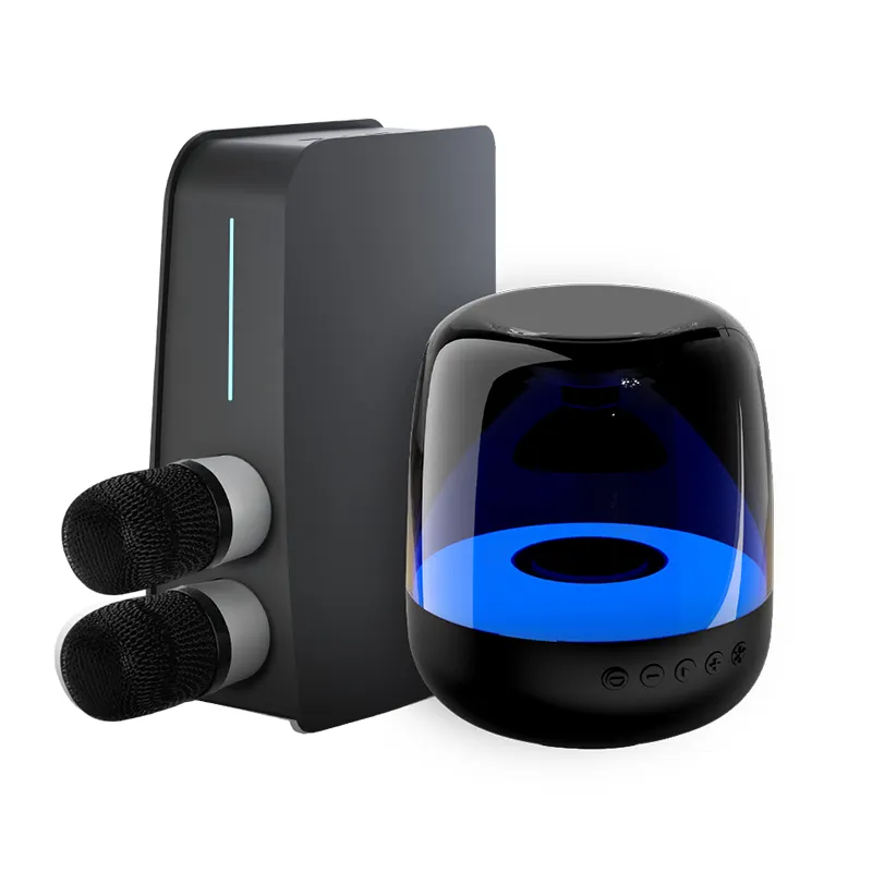 Mesin Speaker Karaoke portabel, konsol Video Game 4k semua dalam satu Kbox untuk rumah